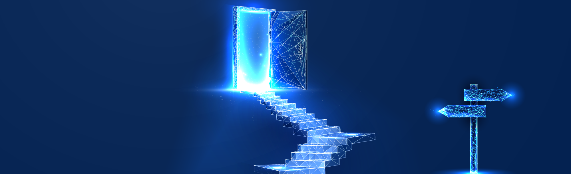 Abstract artwork representing brand visibility in AI-powered discovery